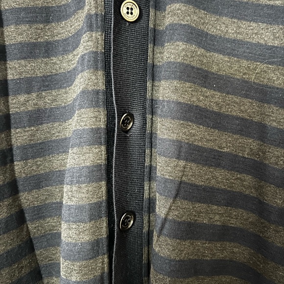 Burberry London Striped Cardigan size Large - Picture 2 of 7